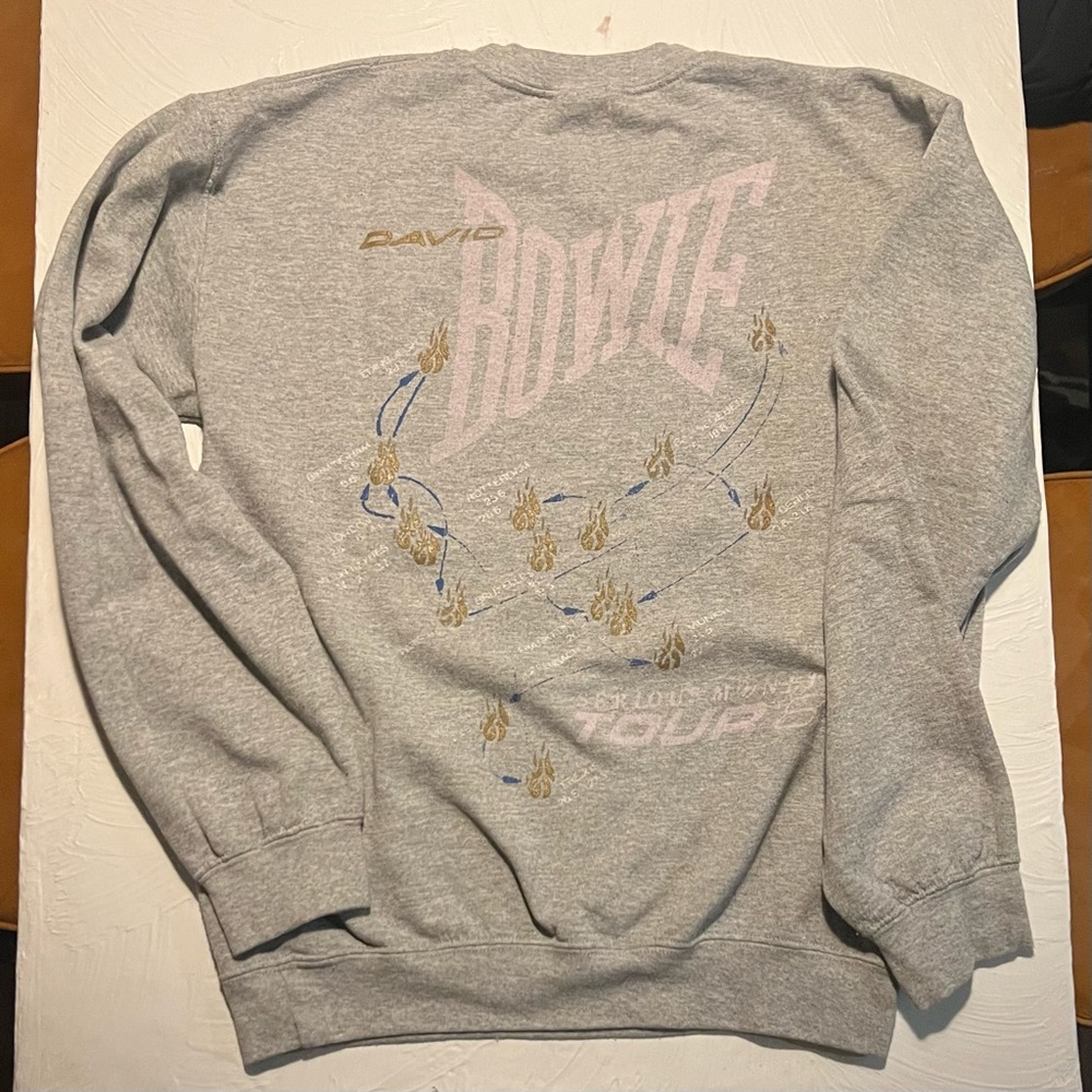 Daydreamer Bowie Tour Sweatshirt - Small - Picture 6 of 9
